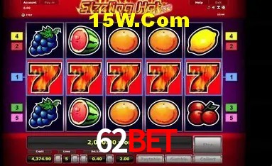 Provedores de Jogos 62Bet